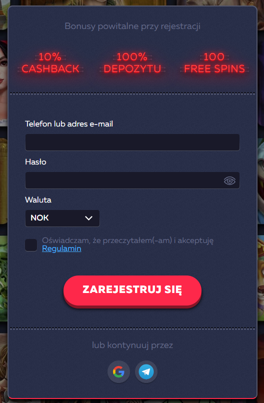 Vavada Rejestracja
